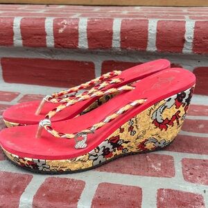 Y2K Baby Phat Kimora Lee Simmons braided sandals